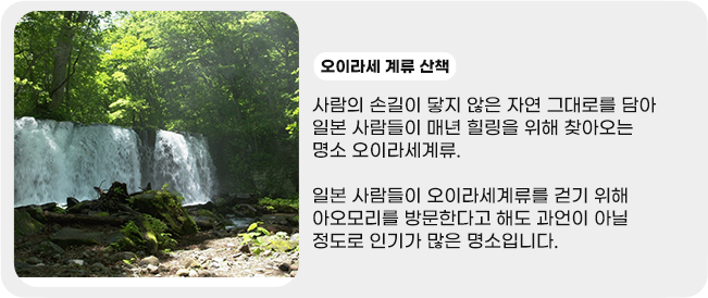 오이라세 계류 산책